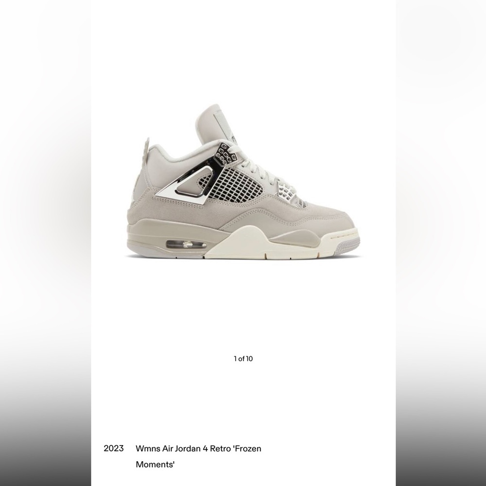 Jordan 4 Retro Frozen Moments